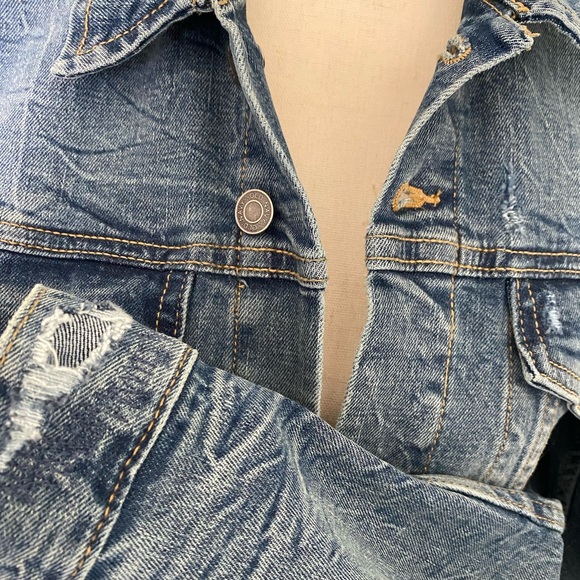 Denim trucker jacket - Picture 5 of 7